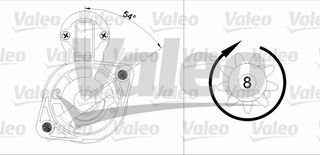 ΜΙΖΑ HYUNDAI ACCENT 1.3, 1.5 9 ΚΑΙΝ. VALEO 455963 HYUNDAI ACCENT HYUNDAI ELANTRA HYUNDAI EXCEL HYUNDAI LANTRA HYUNDAI PONY HYUNDAI S HYUNDAI SANTAMO HYUNDAI SONATA KIA JOICE MITSUBISHI COLT MITSUBISH