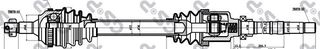 ΗΜΙΑΞ.ΔΕΞΙ XSARA 1.4 +ABS 97- ΚΑΙΝ. GSP 210019 CITROEN XSARA