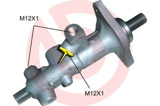 ΑΝΤΛΙΑ ΦΡΕΝ.M.B W203-C209 ΚΑΙΝ. BREMBO M50035 MERCEDES-BENZ C-CLASS MERCEDES-BENZ CLC-CLASS MERCEDES-BENZ CLK MERCEDES-BENZ SL MERCEDES-BENZ SLK