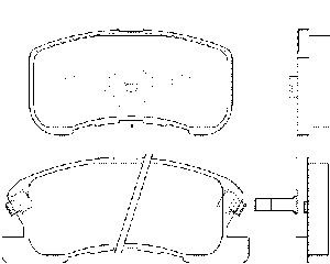 ΣΕΤ ΤΑΚ.ΕΜ.DAIHATSU SIRION/YRV ΚΑΙΝ. BREMBO P16008 DAIHATSU SIRION DAIHATSU YRV