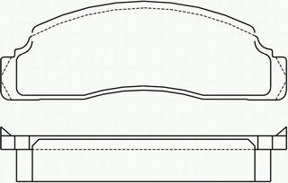 ΣΕΤ ΤΑΚΑΚΙΑ ΦΡΕΝΩΝ FORD FIESTA ΚΑΙΝ. BREMBO P24009 FORD FIESTA