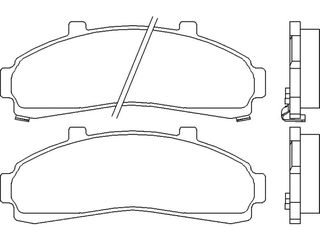 ΣΕΤ ΤΑΚΑΚΙΑ ΕΜ.FORD EXPLORER ΚΑΙΝ. BREMBO P24041 FORD USA EXPLORER MAZDA B-SERIE