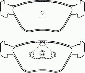 ΤΑΚ.ΕΜ.FORD MONDEO II -00 ΚΑΙΝ. BREMBO P24069 AC ACE AC ACECA AC COBRA FORD ESCORT FORD MONDEO FORD SCORPIO