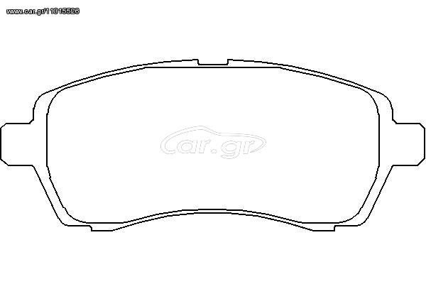 ΣΕΤ ΤΑΚ.EM.FIESTA VI 08- ΚΑΙΝ. BREMBO P24072 FORD FIESTA