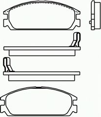 ΣΕΤ ΤΑΚΑΚΙΑ ΦΡΕΝΩΝ HONDA ACCOR ΚΑΙΝ. BREMBO P28010 ACURA INTEGRA HONDA ACCORD HONDA CRX HONDA INTEGRA