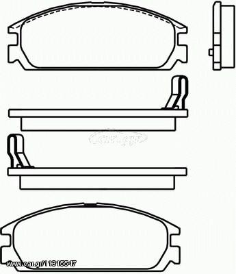 ΣΕΤ ΤΑΚΑΚΙΑ ΦΡΕΝΩΝ HONDA ACCOR ΚΑΙΝ. BREMBO P28010 ACURA INTEGRA HONDA ACCORD HONDA CRX HONDA INTEGRA