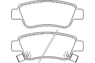 ΤΑΚ.ΟΠ.HONDA CR-V III ΚΑΙΝ. BREMBO P28046 HONDA CR-V