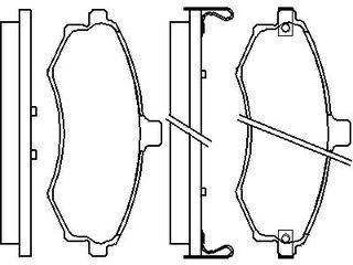 ΣΕΤ ΤΑΚ. MATRIX,ELANTRA ΚΑΙΝ. BREMBO P30020 HYUNDAI ELANTRA HYUNDAI MATRIX