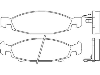 ΣΕΤ ΤΑΚ.ΕΜ.JEEP G.CHEROKEE 99- ΚΑΙΝ. BREMBO P37005 JEEP CHEROKEE JEEP GRAND CHEROKEE