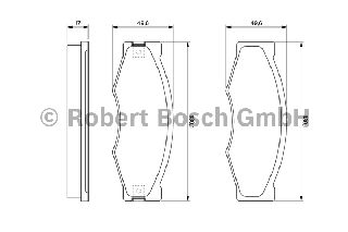 ΣΕΤ ΤΑΚΑΚΙΑ ΦΡΕΝΩΝ NISSAN ΚΑΙΝ. BOSCH 0986490990 NISSAN 300 NISSAN BLUEBIRD NISSAN LAUREL NISSAN PICK NISSAN PRAIRIE NISSAN SERENA NISSAN SILVIA NISSAN URVAN NISSAN VANETTE