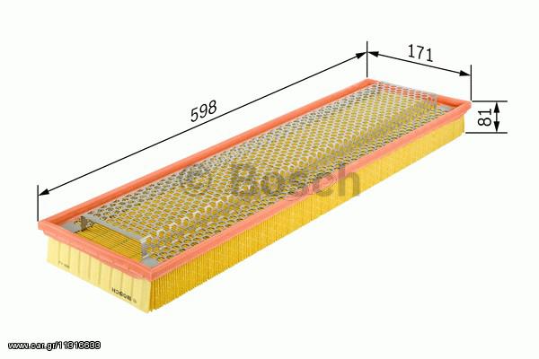 ΦΙΛΤΡΟ ΑΕΡΑ MERCEDES ΚΑΙΝ. BOSCH 1457433626 MERCEDES-BENZ T2/LN1 MERCEDES-BENZ VARIO