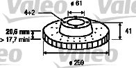 ΣΕΤ ΔΙΣΚΟΙ ΦΡ.REN.CLIO 1.4/1.6 ΚΑΙΝ. VALEO 186208 DACIA LOGAN DACIA SANDERO NISSAN INTERSTAR NISSAN KUBISTAR RENAULT 19 RENAULT CLIO RENAULT KANGOO RENAULT LOGAN RENAULT MEGANE RENAULT THALIA RENAULT