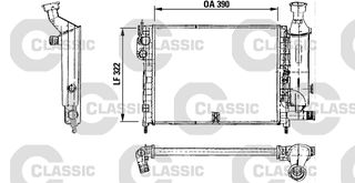 ΨΥΓ.ΝΕΡ.CLASSIC CITR.AX 91-98 ΚΑΙΝ. VALEO 230491 CITROEN AX