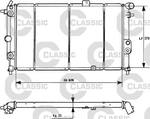 ΨΥΓ.ΝΕΡΟΥ CLASSIC VECTRA A 1.8 ΚΑΙΝ. VALEO 231175 OPEL CALIBRA OPEL VECTRA