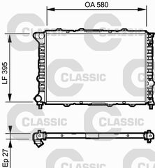 ΨΥΓ.ΝΕΡΟΥ CLASSIC A/R 156 97- ΚΑΙΝ. VALEO 232013 ALFA ROMEO 156