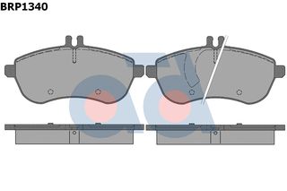 ΤΑΚΑΚ.ΕΜ.C CLASS W204 200/230 ΚΑΙΝ. AD INTERNATIONAL BRP1340 MERCEDES-BENZ C-CLASS MERCEDES-BENZ E-CLASS MERCEDES-BENZ SLK