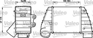 INTERCOOLER A3/S3 ΔΕΞΙ ΚΑΙΝ. VALEO 817487 AUDI A3 AUDI TT SEAT LEON