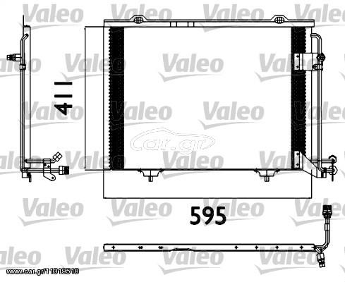 ΣΥΜΠΙΚ A/C MERC C1.8/2.0 93-00 ΚΑΙΝ. VALEO 817562 MERCEDES-BENZ C-CLASS MERCEDES-BENZ CLK MERCEDES-BENZ E-CLASS MERCEDES-BENZ SLK