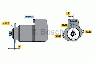 ANAK.MIZA MAN TGA ΚΑΙΝ. BOSCH 0986019000090 MAN E MAN F MAN HOCL MAN LION MAN NG MAN NL MAN NU MAN SU MAN TGA MAN UL NEOPLAN Tourliner