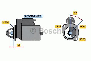 ANAK.ΜΙΖΑ VOLVO FL6 1995- ΚΑΙΝ. BOSCH 0986020190090 VOLVO FL