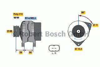ANAK.ΔΥΝΑΜΟ IVECO DAILY II ΚΑΙΝ. BOSCH 0986042820090 IVECO DAILY