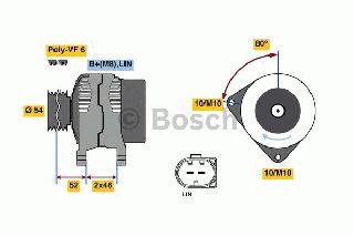 ALTERNATOR FOCUS III 150A ΚΑΙΝ. BOSCH 0986047960090 FORD B-MAX FORD C-MAX FORD ECOSPORT FORD FIESTA FORD FOCUS FORD GALAXY FORD GRAND C-MAX FORD MONDEO FORD S-MAX FORD TOURNEO FORD TRANSIT MAZDA 2