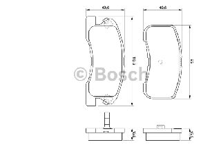 ΣΕΤ ΤΑΚ.ΕΜ.DAIHATSU SIRION/YRV ΚΑΙΝ. BOSCH 0986424697 DAIHATSU MOVE DAIHATSU SIRION DAIHATSU YRV