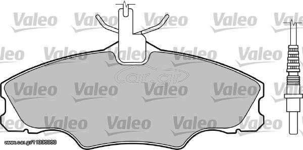 ΤΑΚΑΚΙΑ ΣΕΤ ΦΡΕΝ.P406 ΚΑΙΝ. VALEO 598068 PEUGEOT 406