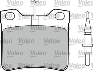 ΣΕΤ ΤΑΚΑΚΙΑ ΦΡ. PEUGEOT 605 OΠ ΚΑΙΝ. VALEO 598295 PEUGEOT 605