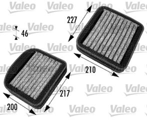 ΣΕΤ ΦΙΛΤΡΑ ΚΑΜΠ.W210 99-03 ΚΑΙΝ. VALEO 698772 MAYBACH MAYBACH MERCEDES-BENZ CLK MERCEDES-BENZ E-CLASS MERCEDES-BENZ S-CLASS