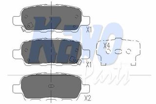 ΤΑΚΑΚΙΑ ΟΠ.X.A. NISSAN XTRAIL ΚΑΙΝ. AMC KBP6517 INFINITI EX INFINITI FX INFINITI G INFINITI M NISSAN CUBE NISSAN JUKE NISSAN LEAF NISSAN MURANO NISSAN PULSAR NISSAN QASHQAI NISSAN TIIDA NISSAN X-TRAI