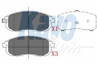 ΤΑΚΑΚ.ΕΜ.NISSAN PRIMERAP12 1,6 ΚΑΙΝ. AMC KBP6557 NISSAN PRIMERA SUZUKI SX4