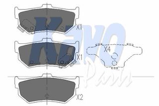 ΤΑΚΑΚΙΑ ΦΡ.Χ.Α.SWIFT GTI ΟΠ. ΚΑΙΝ. AMC KBP8518 SUZUKI SWIFT