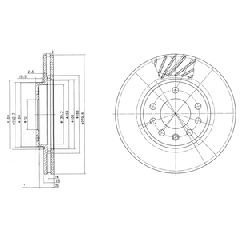 SET ΔΙΣΚΟΠΛ.OPEL ASTRA H ΚΑΙΝ. DELPHI BG3405 OPEL ASTRA OPEL COMBO OPEL CORSA OPEL MERIVA OPEL ZAFIRA