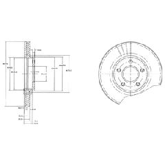 SET ΔΙΣΚΟΠΛ.FORD TRANSIT CON ΚΑΙΝ. DELPHI BG3826 FORD TOURNEO FORD TRANSIT