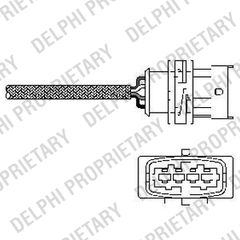 ΑΙΣΘΗΤ.ΛΑΜΔΑ.OPEL Astra, Zafir ΚΑΙΝ. DELPHI ES1078912B1 OPEL ASTRA OPEL COMBO OPEL MERIVA OPEL VECTRA OPEL ZAFIRA