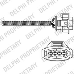 ΑΙΣΘΗΤ.ΛΑΜΔΑ.OPEL Agila,AstraH ΚΑΙΝ. DELPHI ES2031412B1 OPEL AGILA OPEL ASTRA OPEL COMBO OPEL CORSA OPEL MERIVA OPEL OMEGA OPEL SPEEDSTER OPEL TIGRA OPEL ZAFIRA SAAB 9-5