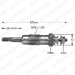 ΠΡΟΘΕΡΜΑΝΣΗ ΚΑΙΝ. DELPHI HDS273 CITROEN AX FORD ESCORT FORD FIESTA FORD MONDEO FORD ORION FORD P FORD SIERRA IVECO DAILY OPEL ARENA OPEL MOVANO PEUGEOT 106 RENAULT MASTER RENAULT TRAFIC