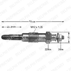 ΠΡΟΘΕΡΜΑΝΣΗ ΚΑΙΝ. DELPHI HDS352 FIAT 242-SERIE FIAT DUCATO FIAT UNO FORD SIERRA FSO POLONEZ MERCEDES-BENZ 100 MERCEDES-BENZ 190 MERCEDES-BENZ C-CLASS MERCEDES-BENZ E-CLASS MERCEDES-BENZ G-CLASS MERCE