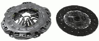 ΠΛΑΤΩ + ΔΙΣΚΟΣ MB SPRINTER 07- ΚΑΙΝ. SACHS 3000951824 MERCEDES-BENZ SPRINTER