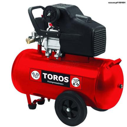 Toros TM 50/2.5 2.5hp/50lt (40138)  (Σε 6 άτοκες δόσεις)  Toros