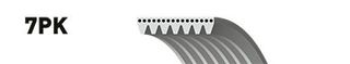 ΙΜΑΝΤ.ΑΥΛ.7-PK-1103 ΚΑΙΝ. GATES 865310594 BMW 1 BMW 3 NISSAN INTERSTAR OPEL MOVANO RENAULT MASTER