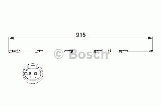 ΑΙΣΘ.ΦΘΟΡ.ΟΠ.BMW F10 ΚΑΙΝ. BOSCH 1987473509 BMW 5 BMW 6