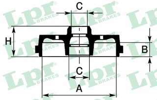 ΤΑΜΠΟΥΡΑ GOLF/POLO/IBIZA ΚΑΙΝ. LPR 7D0244 AUDI 80 AUDI COUPE SEAT AROSA SEAT CORDOBA SEAT IBIZA SEAT TOLEDO SKODA FAVORIT VW GOLF VW PASSAT VW POLO VW SANTANA VW VENTO