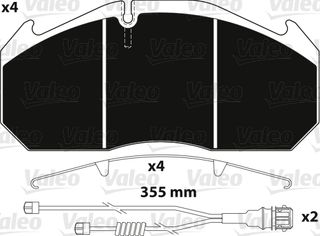 ΣΕΤ ΤΑΚΑΚΙΑ REN.MAGNUM 93-96 ΚΑΙΝ. VALEO 882212 RENAULT TRUCKS Agora RENAULT TRUCKS Magnum RENAULT TRUCKS Major RENAULT TRUCKS Premium