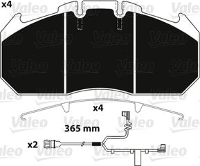 ΣΕΤ ΤΑΚ.REN.MAGNUM/PREMIUM 00- ΚΑΙΝ. VALEO 882220 IRISBUS AGORA IRISBUS CITELIS RENAULT TRUCKS Agora RENAULT TRUCKS Magnum RENAULT TRUCKS Midlum RENAULT TRUCKS Premium