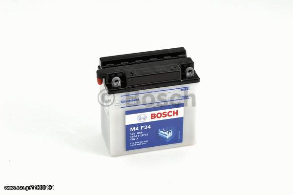 ΜΠΑΤΑΡΙΑ ΜΟΤΟ Μ4 8Ah/80A ΑΡ. ΚΑΙΝ. BOSCH 0092M4F240 PEUGEOT MOTORCYCLES ELYSEO PEUGEOT MOTORCYCLES ELYSTAR PEUGEOT MOTORCYCLES JETFORCE PIAGGIO MOTORCYCLES SFERA PIAGGIO MOTORCYCLES SKIPPER PIAGGIO M