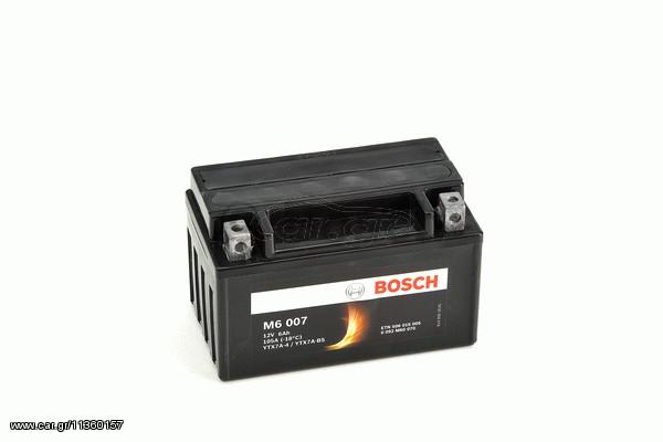 ΜΠΑΤΑΡΙΑ ΜΟΤΟ Μ6 6Ah/50A ΑΡ. ΚΑΙΝ. BOSCH 0092M60070 APRILIA MOTORCYCLES SXV DAELIM MOTORCYCLES OTELLO HONDA MOTORCYCLES VFR HONDA MOTORCYCLES XLR HYOSUNG MOTORCYCLES AQUILA HYOSUNG MOTORCYCLES BOOMER