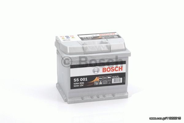 ΜΠΑΤΑΡΙΑ S5 52Αh/520A ΔΕΞ ΚΑΙΝ. BOSCH 0092S50010 AUDI 50 AUDI 60 AUDI 75 AUDI 80 AUSTIN MAESTRO AUSTIN METRO CITROEN C3 DAF 33 DAF 400-Serie DAF 44 DAF 46 DAF 55 DAF 66 FORD FIESTA FORD KA FORD STREE