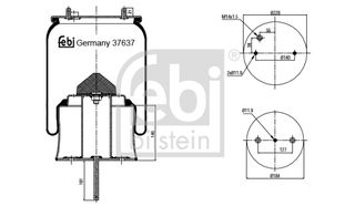 ΑΕΡΟΦΟΥΣΚΕΣ ΚΑΙΝ. FEBI BILSTEIN 37637 SCANIA K